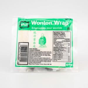 超薄雲吞皮 (壽星公) WN13 WONTON WRAP IN ROLLS, 400GX48