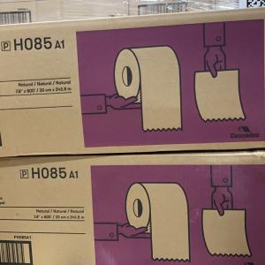 H085 (大) 啡卷裝 LARGE BROWN ROLL TOWEL, 800'X6