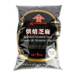 (八角) 黑芝麻 BLACK SESAME SEEDED, 1KGX12