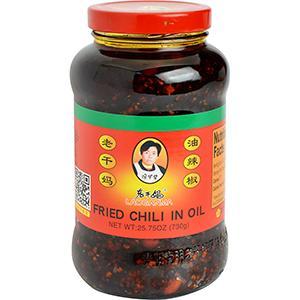 (老干媽) 油辣椒 LGM CHILLI IN SOY BEAN, 730GX12