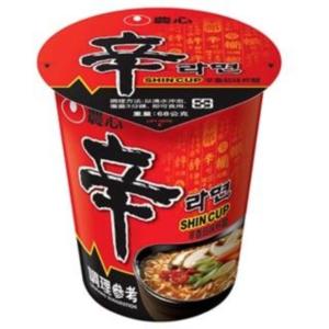 杯辛辣麵 NONGSHIM NOODLE CUP, 75GX6