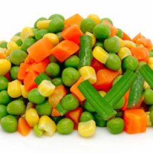 冰雜豆 (四色) FROZEN MIXED VEGETABLE, 1.75KGX6