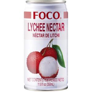 (FOCO) 荔枝汁 CAN LYCHEE NECTAR, 350MLX24