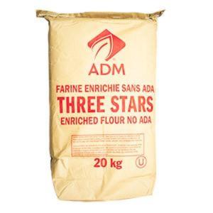 (細) D238 THREE STAR FLOUR, 20KGX1