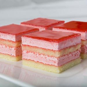 K  -紅莓毛士旦糕 K-RASPBERRY MOUSSE CAKE, 1BOX