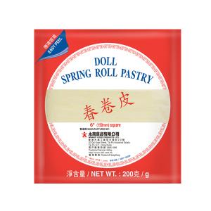 (公仔) 8.5" 春卷皮 SPRING ROLL PASTRY, 400GX30