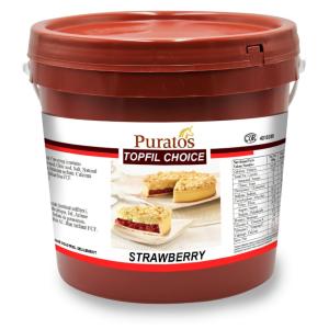 (PURATOS) TOPFIL CHOICE STRAWBERRY, 9KGX1