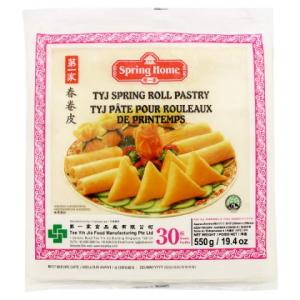 (一家) 8.5" 春卷皮 SPRING ROLL WRAP, 40PCX20