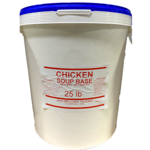 (藍字) 無味精雞粉 BF CHICKEN SOUP BASE, 25LBX1