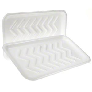 25S FOAM TRAY WHITE, 250X1