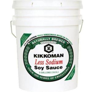 (無鹽) 萬字醬油 LITE KIKKOMAN SOY SAUCE, 5GALX1