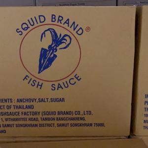 尤魚露 玻璃瓶裝 SQUID BRAND FISH SAUCE, 725MLX12