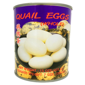 鵪鶉蛋 (JHC) QUAIL EGGS IN WATER, 425GX24